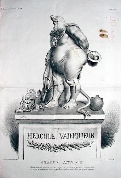 La Caricature 383 Hercule vainqueur 1 mai 1834