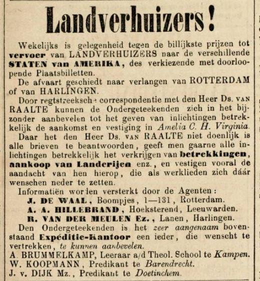 Dutch Immigration Advertisement