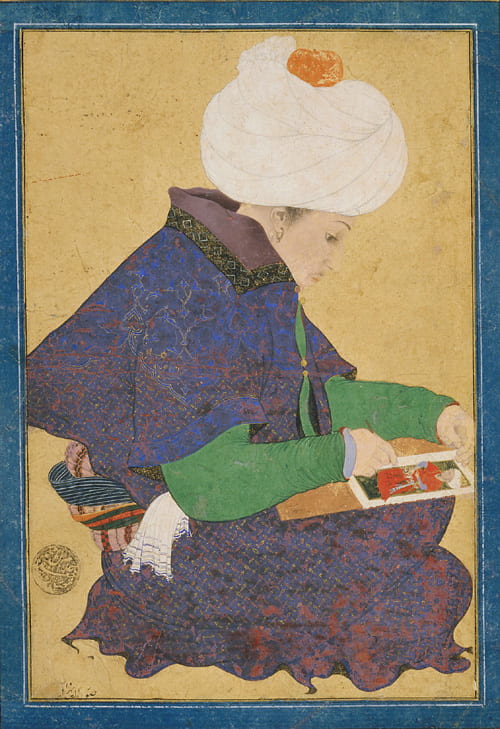 Ottoman_Dynasty,_Portrait_of_a_Painter,_Reign_of_Mehmet_II_(1444-1481)