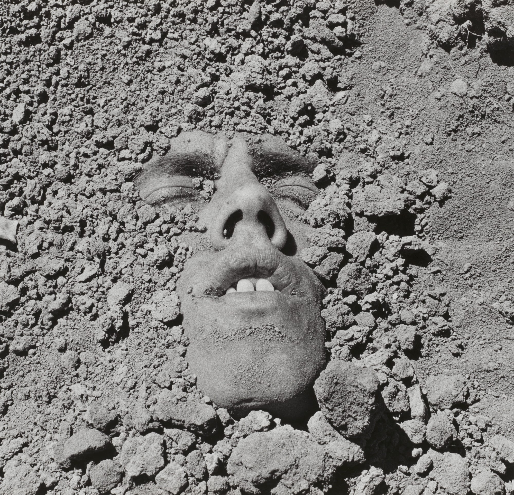Wojnarowicz Untitled (Face in Dirt) 1992-1993