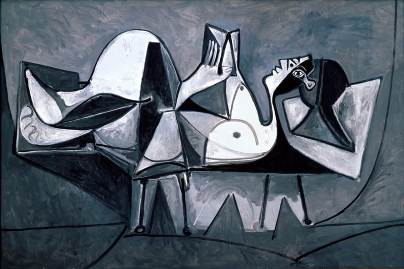 Picasso, Femme Couchee lisant (1960)